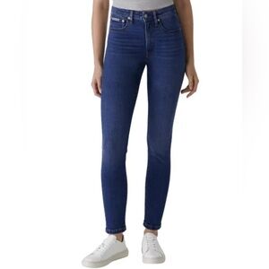 Calvin Klein Women's High Rise Stretch Skinny Ankle Jean